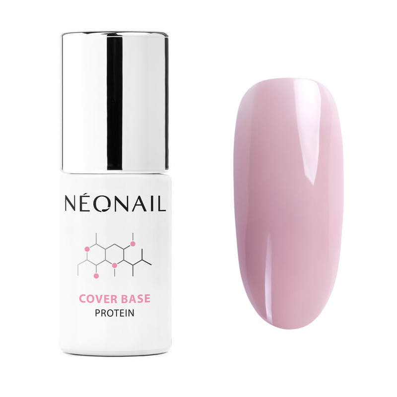 Vernis Semi-Permanent 7,2 ml - Cover Base Protein Light Nude Vernis Semi-Permanent 7,2 ml - Cover Base Protein Light Nude