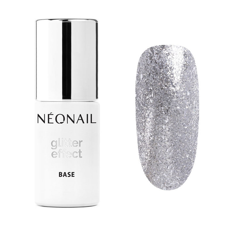 Glitter Effect Base Silver Twinkle 7.2 ml Glitter Effect Base Silver Twinkle 7.2 ml