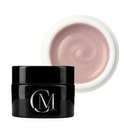 MC BEAUTY Hard Gel Soak Off Glitter Peach 50 ml