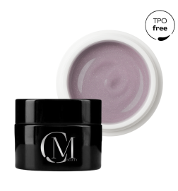 MC BEAUTY Hard Gel Soak Off Glitter Mauve 50 ml