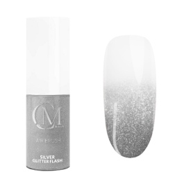 MC BEAUTY Air Brush Silver Glitter Flash 10g